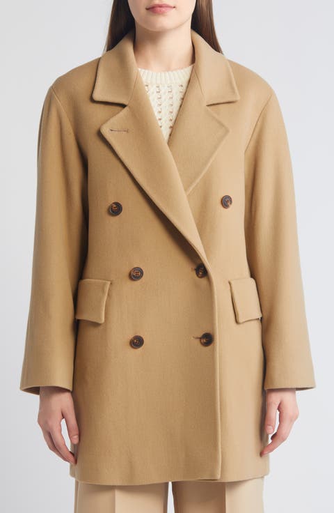 Ross Double Breasted Wool Coat