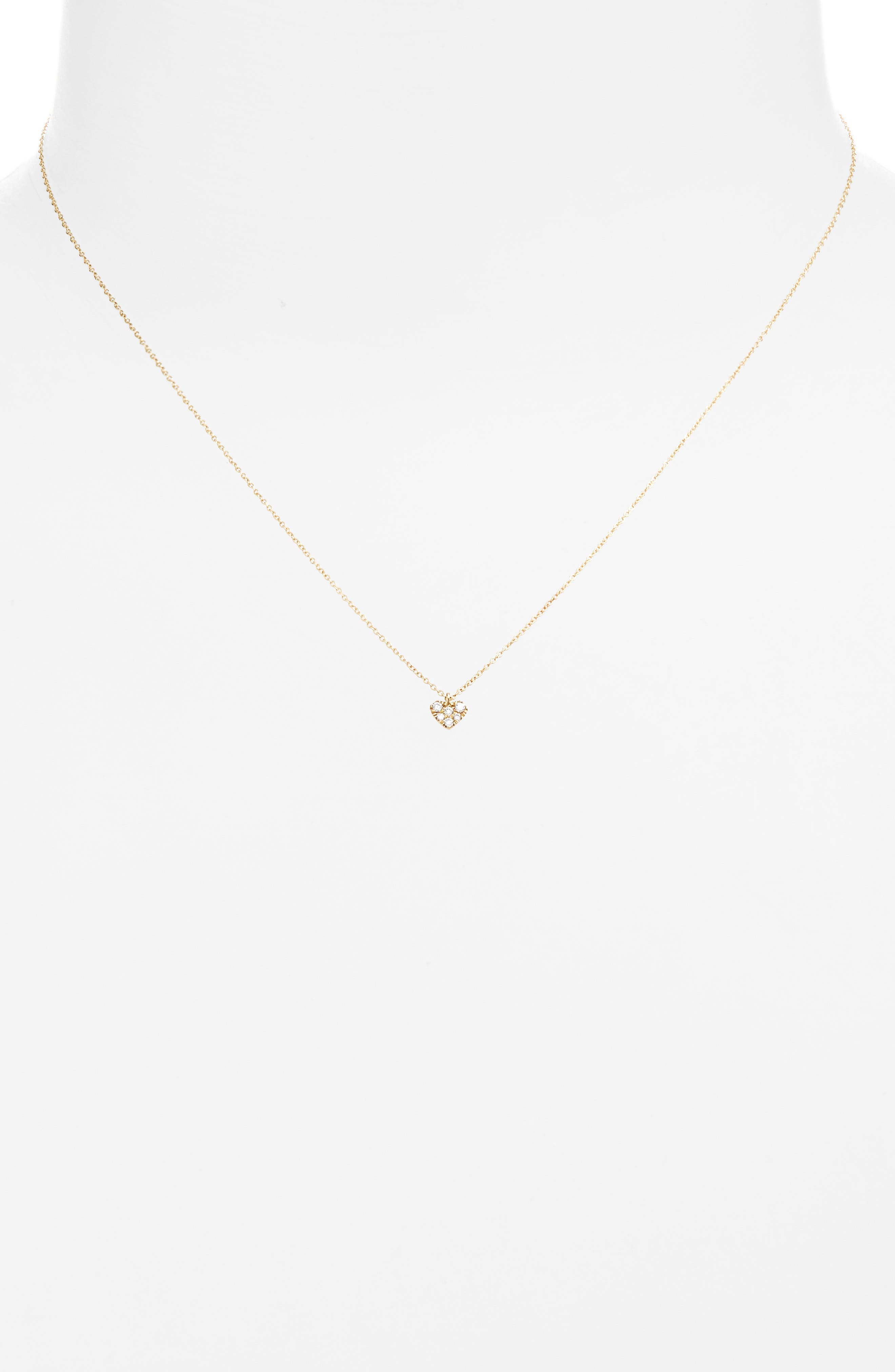 Bony Levy Simple Obsession Pavé Diamond Heart Pendant Necklace ...