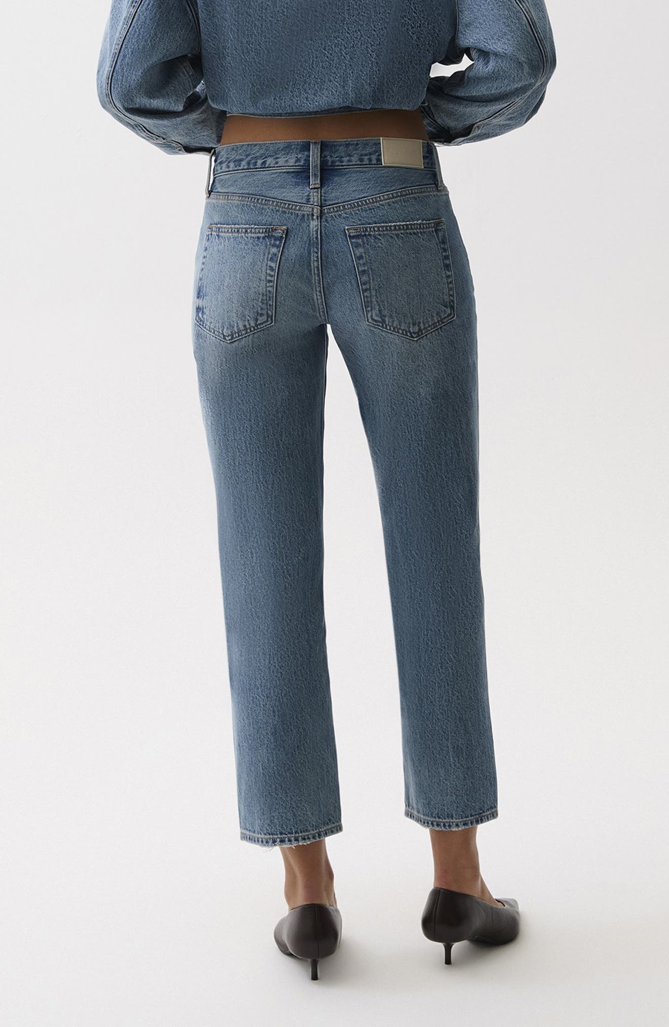 Pistola Issa Ankle Straight Leg Jeans (Women) | Nordstrom