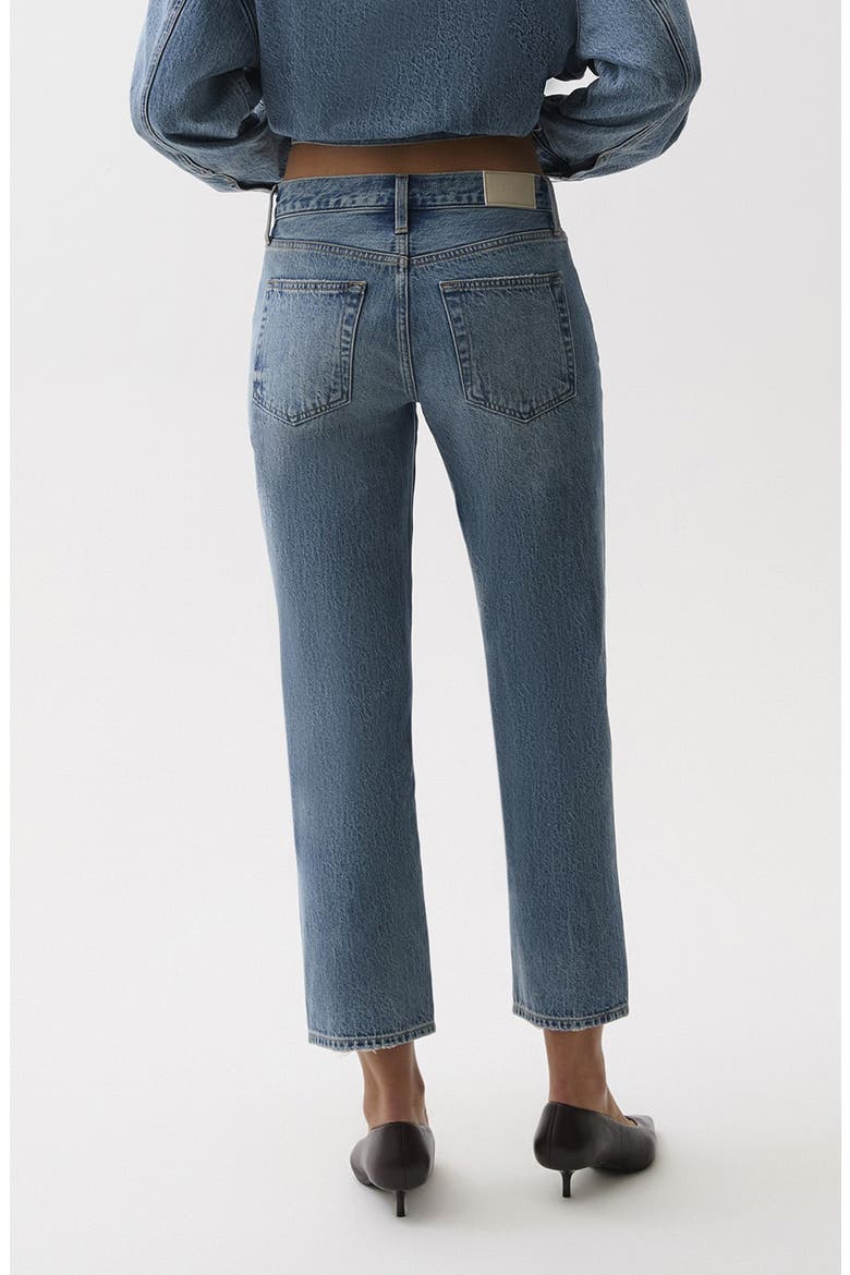 Issa Ankle Straight Leg Jeans, Alternate, color, METROPOLIS