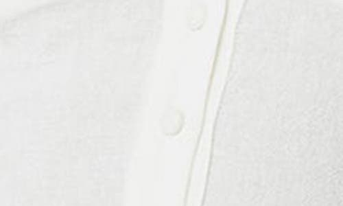 EDIKTED EDIKTED ALI OFF THE SHOULDER COTTON BUTTON-UP TOP