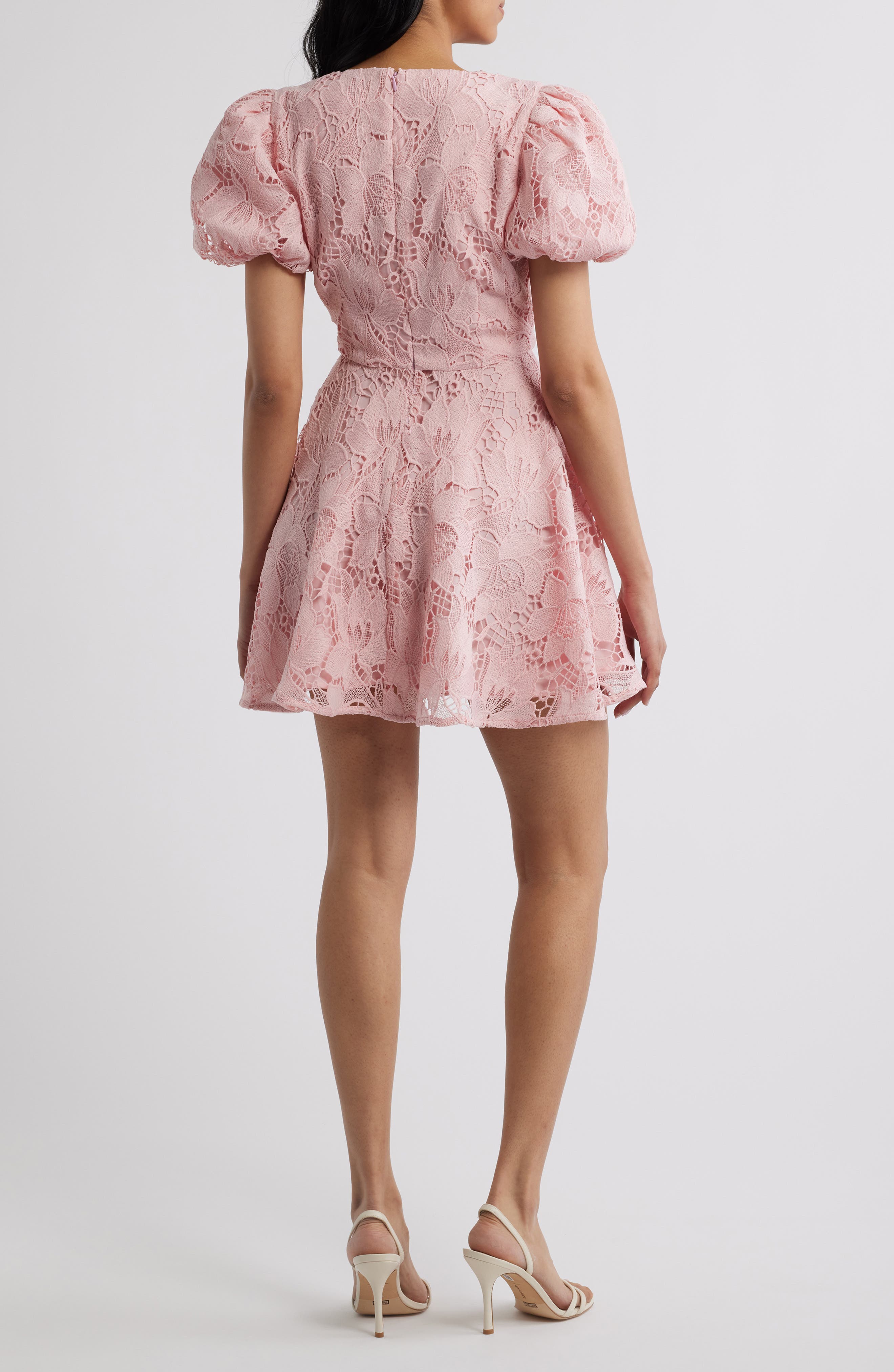 Zara Lace Fit & Flare Minidress - image 2