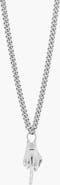 YOJ Attitude Necklace in Silver
