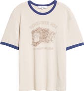 PALMES Remember Ringer Graphic T-Shirt