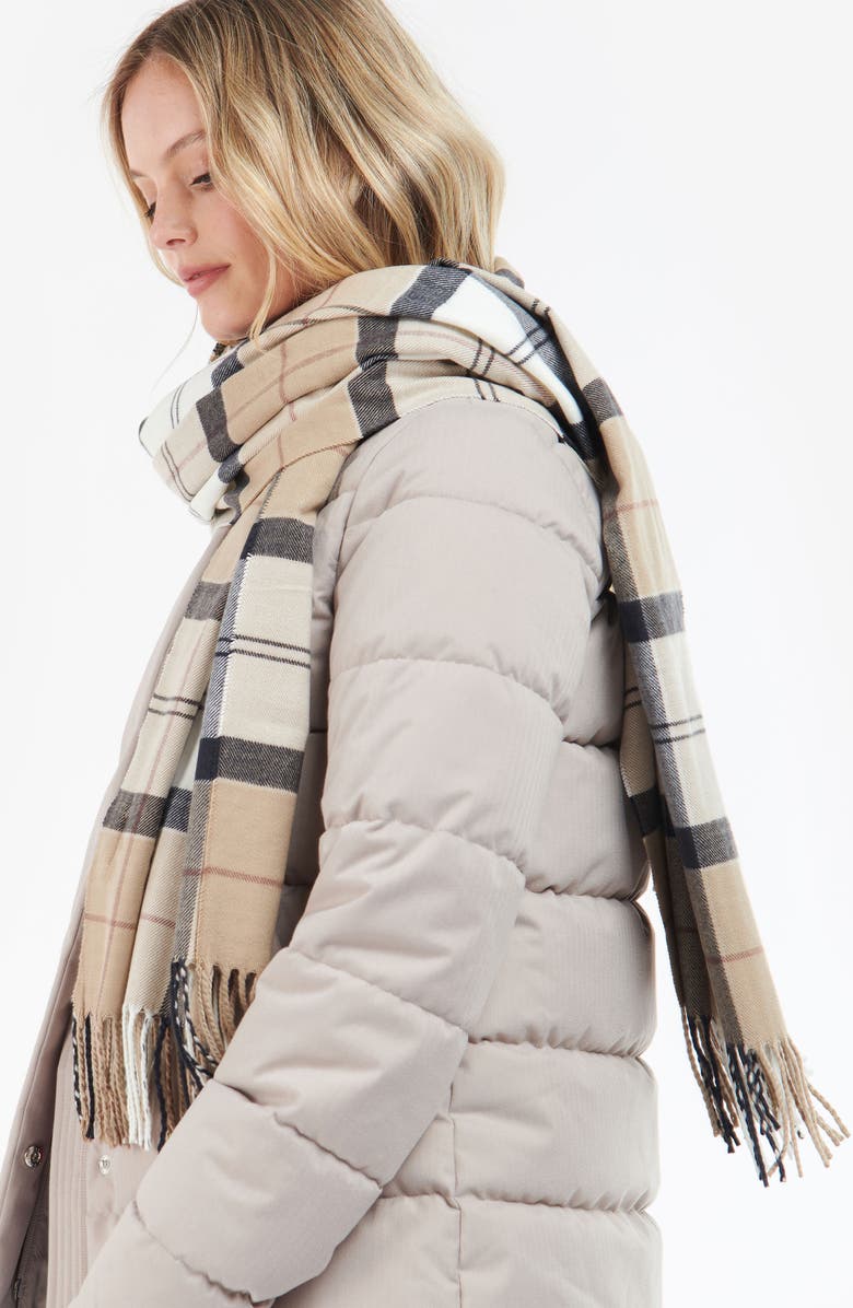 Barbour Hailes Tartan Wrap, Alternate, color, 