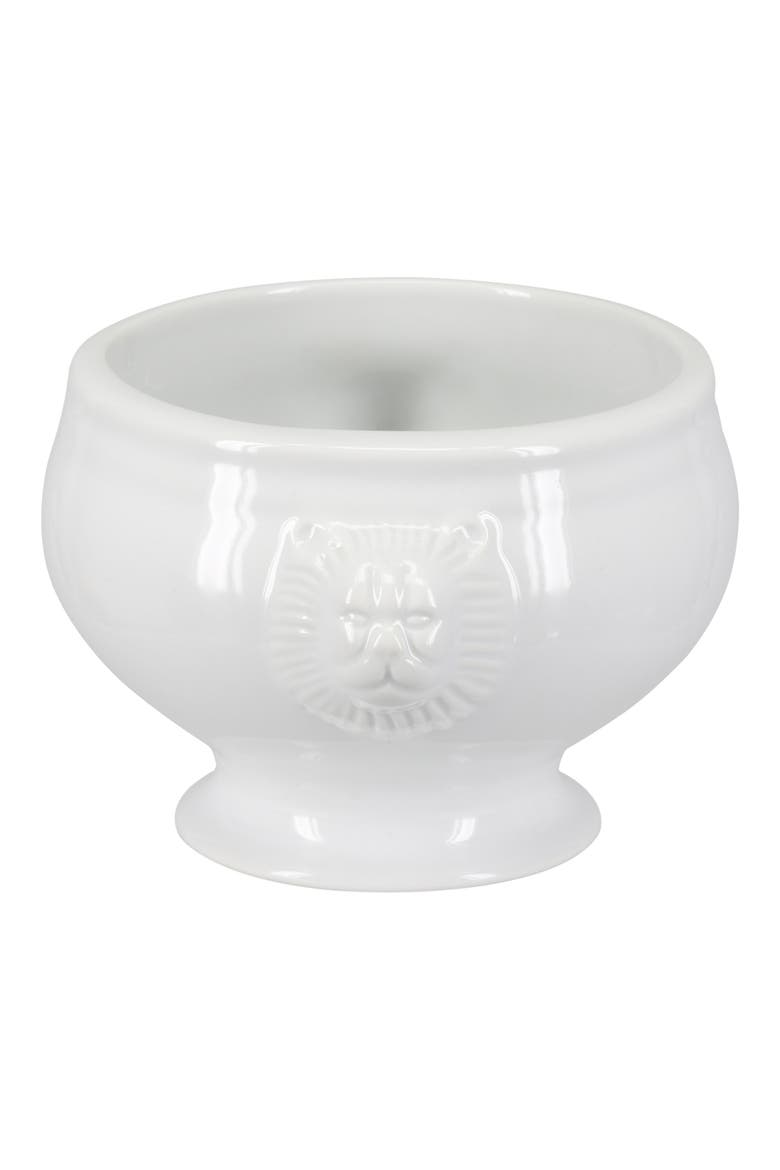 Soup Tureen & Lions Head Bowl Set, Alternate, color, WHITE