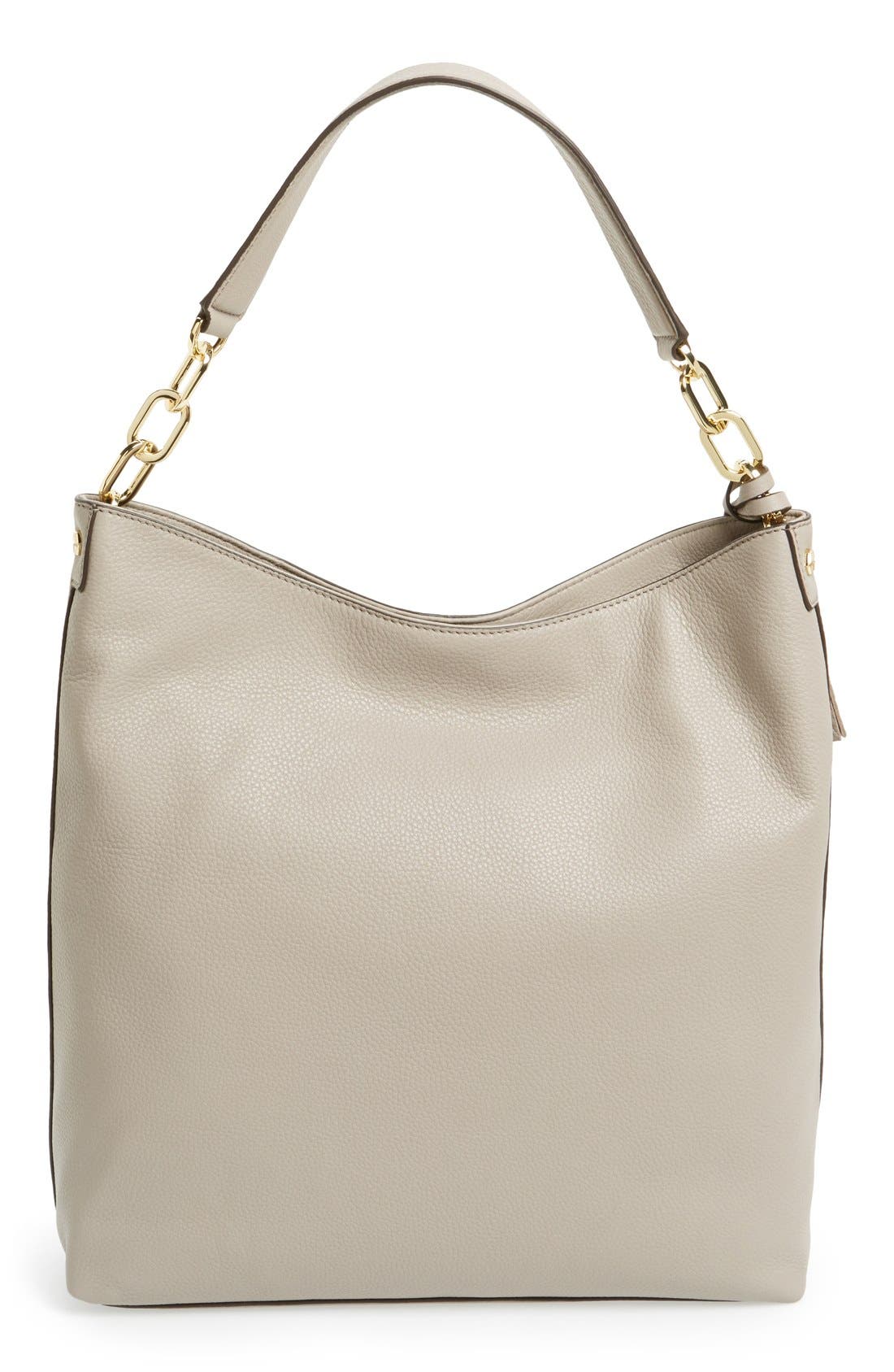 Tory Burch 'Thea' Leather Hobo, Alternate, color, 