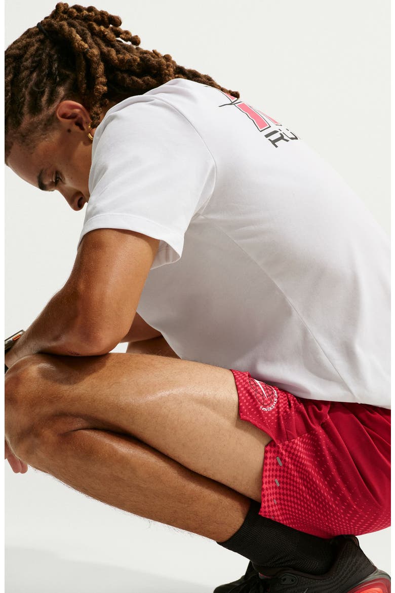 Stride Performance Brief Lined Running Shorts, Alternate, color, FUSION RED