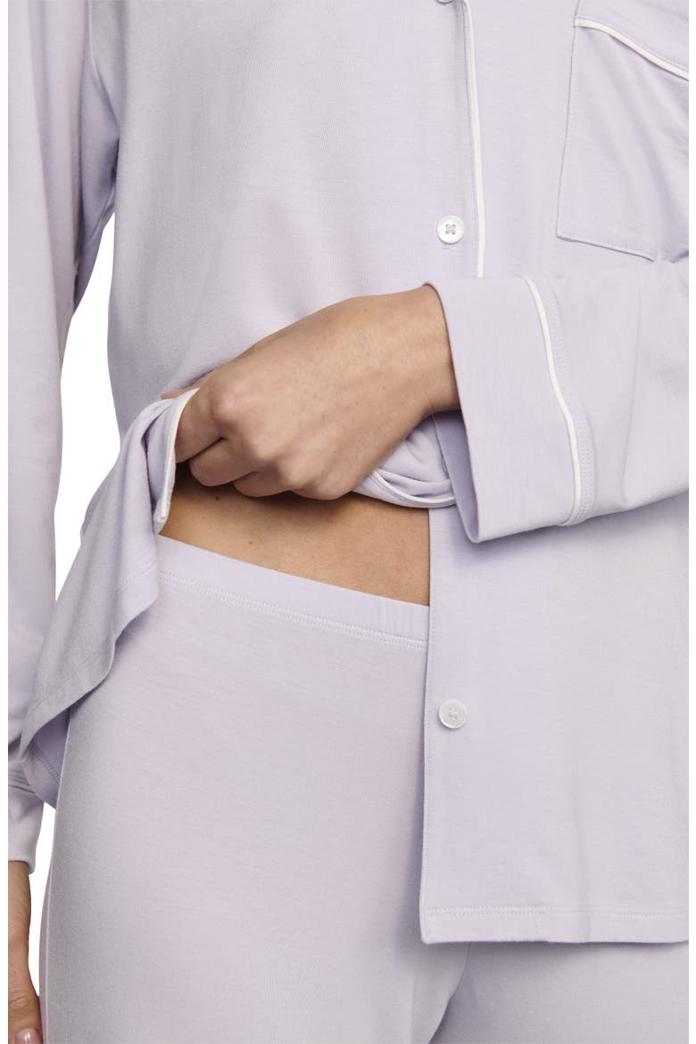 Gisele Long Pajamas, Alternate, color, THISTLE/ IVORY
