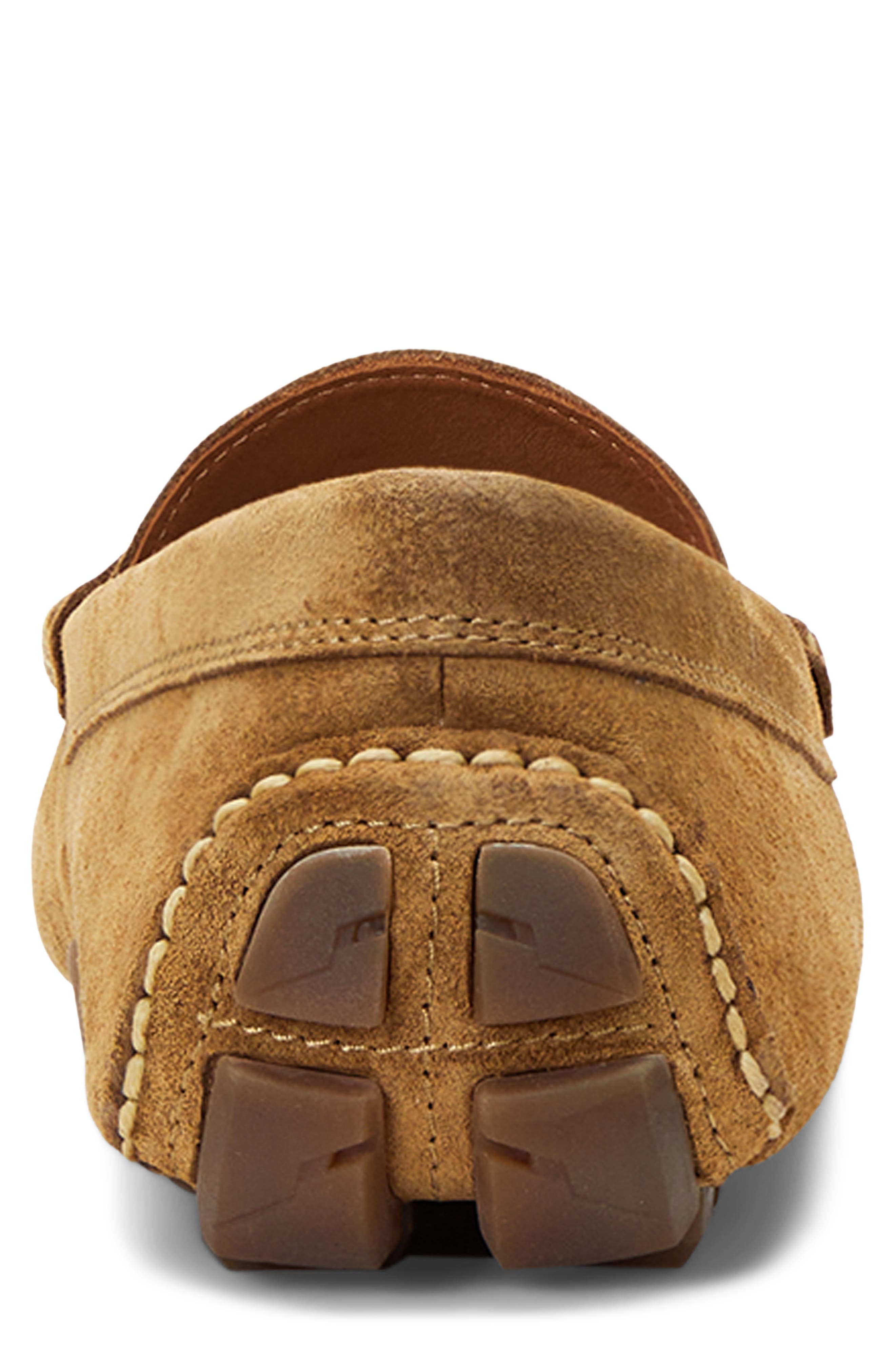 Anders Penny Leather Driver, Alternate, color, DESERT TAN