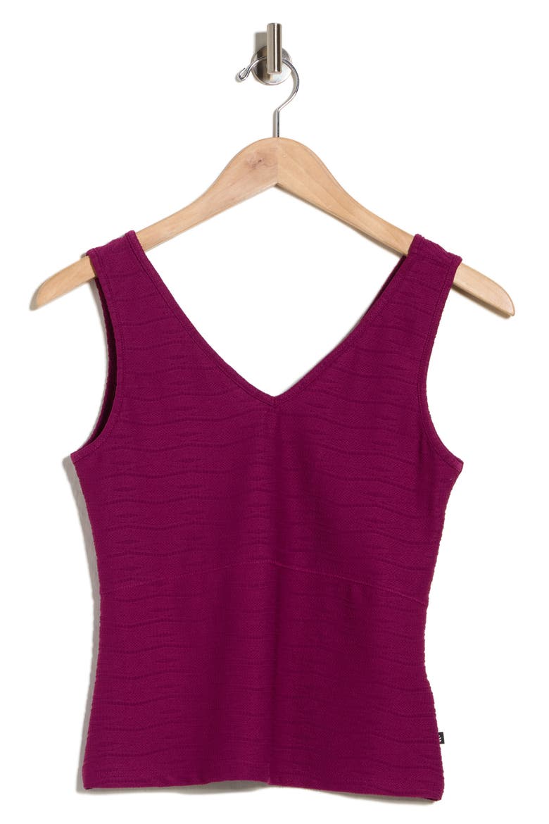 Susie V-Neck Tank Top, Alternate, color, MAGENTA PURPLE