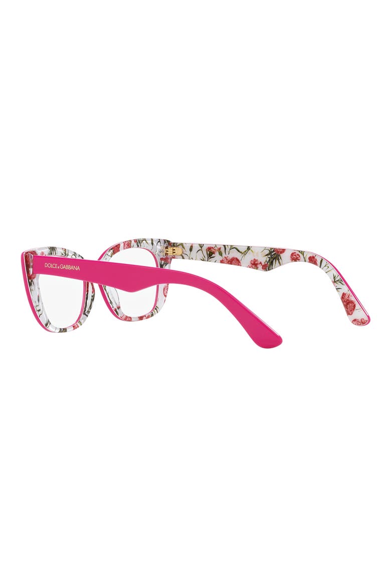 49mm Cat Eye Optical Glasses, Alternate, color, PINK