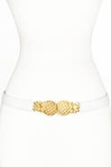 Raina Belts Pineapple buckle Leather Belt