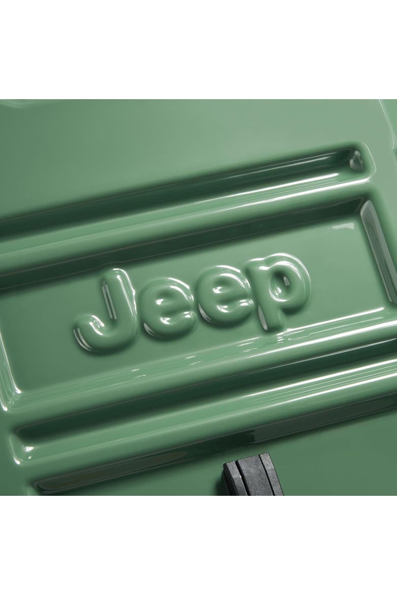 JH003B Checked-Large 30 Inch Hardside Expandable Luggage with Two Wheels, Alternate, color, Elm Green