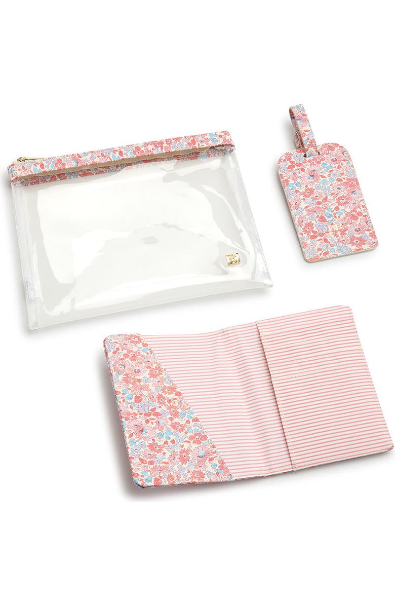 TRVL Design Marseille Travel Set, Alternate, color, Pink