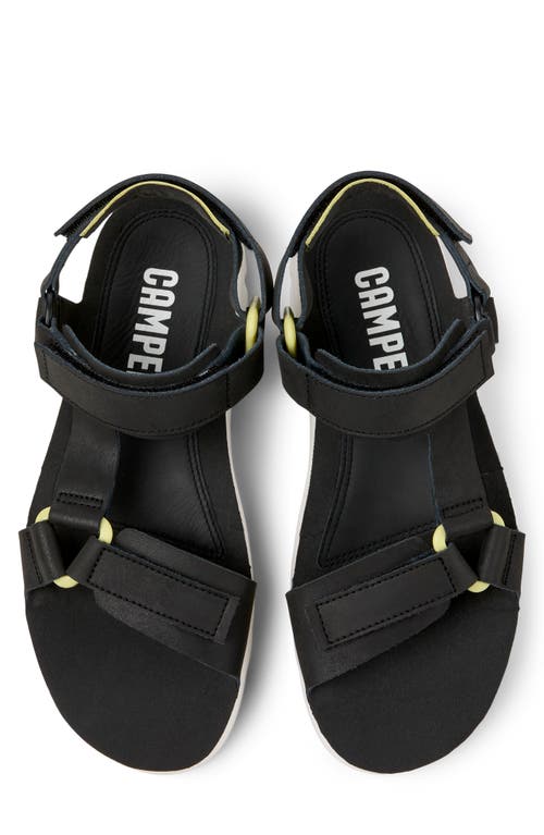Camper Oruga Sandal In Black