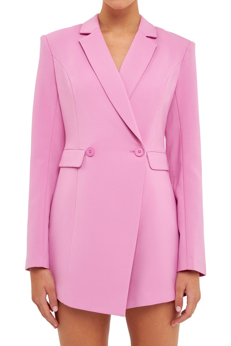 Long Sleeve Romper, Alternate, color, LILAC