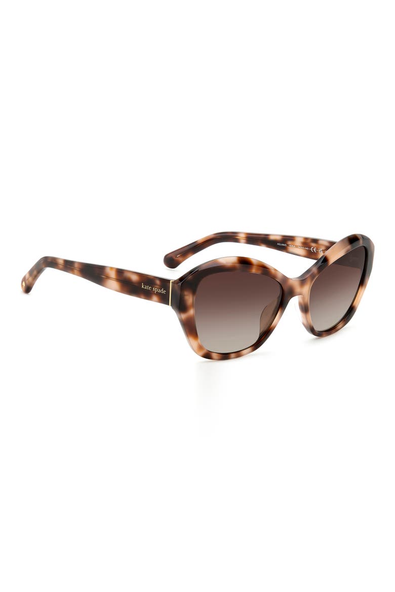 aglaia 54mm gradient cat eye sunglasses, Alternate, color, 01EZ-LA