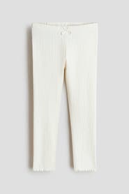 H&M Ribbed Cotton Leggings