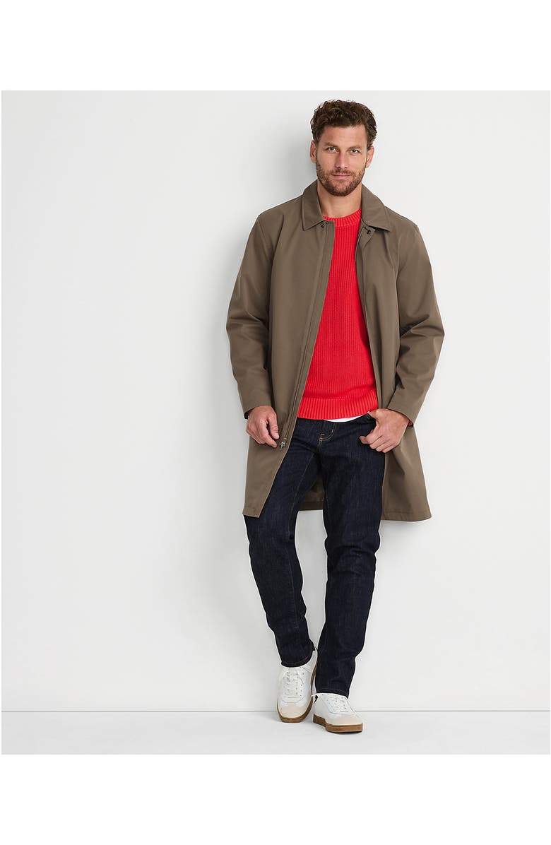 Lands' End Waterproof Mac Raincoat, Alternate, color, Vintage Taupe