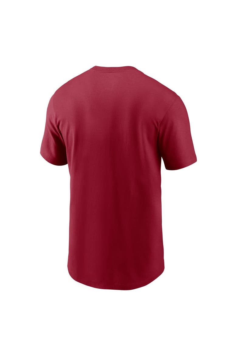 Men's Nike Cardinal Stanford Cardinal Primetime Arch Stack T-Shirt, Alternate, color, Cardinal