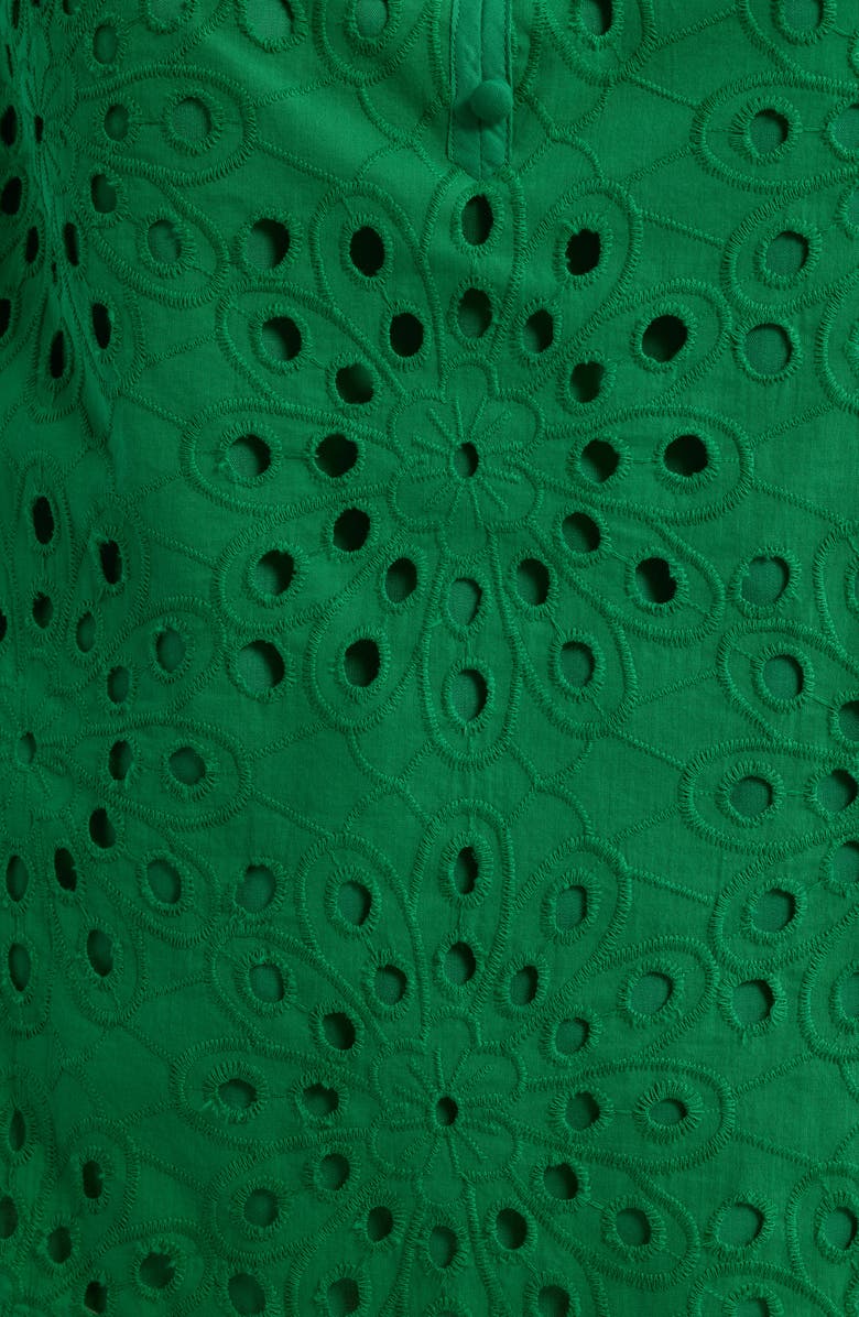 Anne Klein Eyelet Ruffle Top, Alternate, color, 