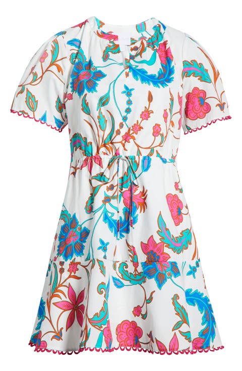 Izzie Floral Bouse Shift Minidress