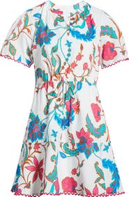 SUGARLIPS Izzie Floral Bouse Shift Minidress