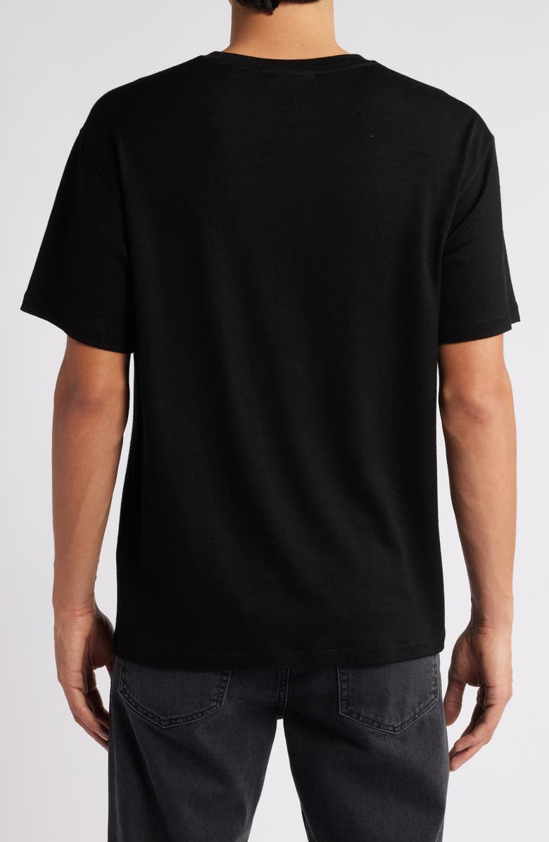 FRAME Lightweight Wool T-Shirt, Alternate, color, Black