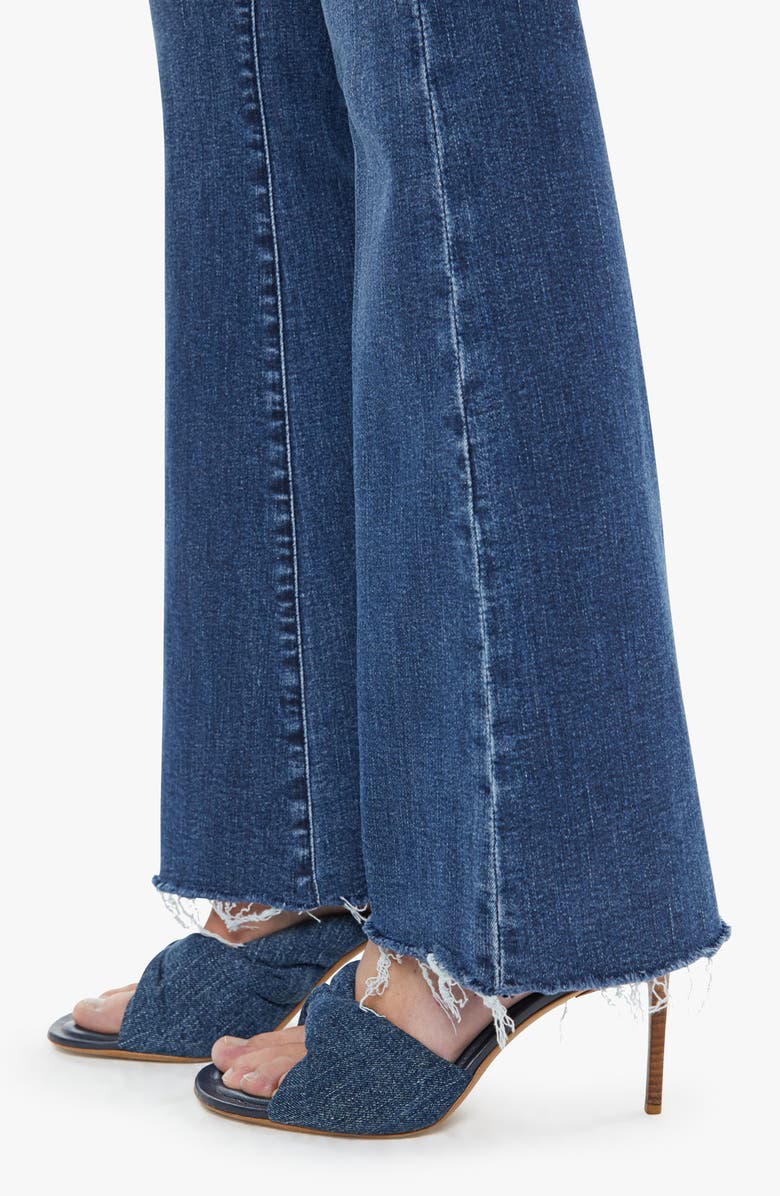MOTHER Fray Hem Bootcut Jeans, Alternate, color, Fancy Meeting You Here