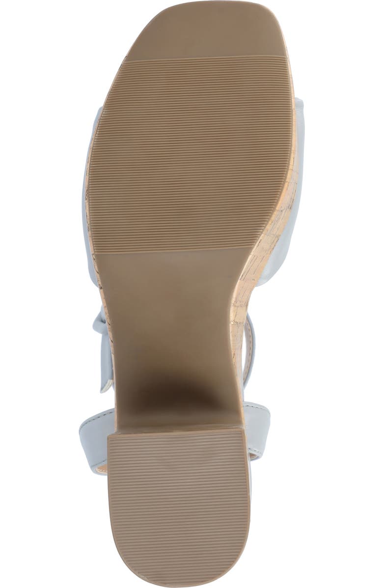 Journee Collection Eianna Sandal, Alternate, color, Blue