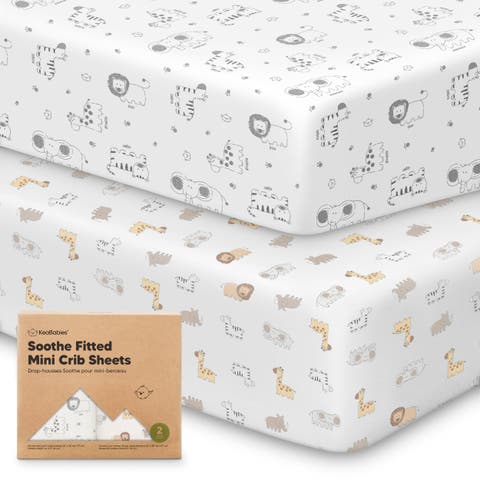 Soothe Fitted Mini Crib Sheet