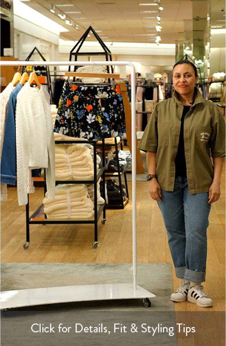 Noah Floral Pleated Miniskirt, sales video thumbnail