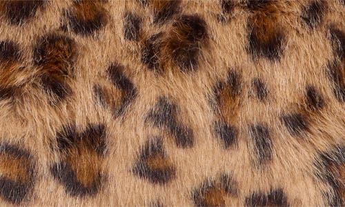 Piper & Jax Kids' Faux Fur Leopard Tote In Multi