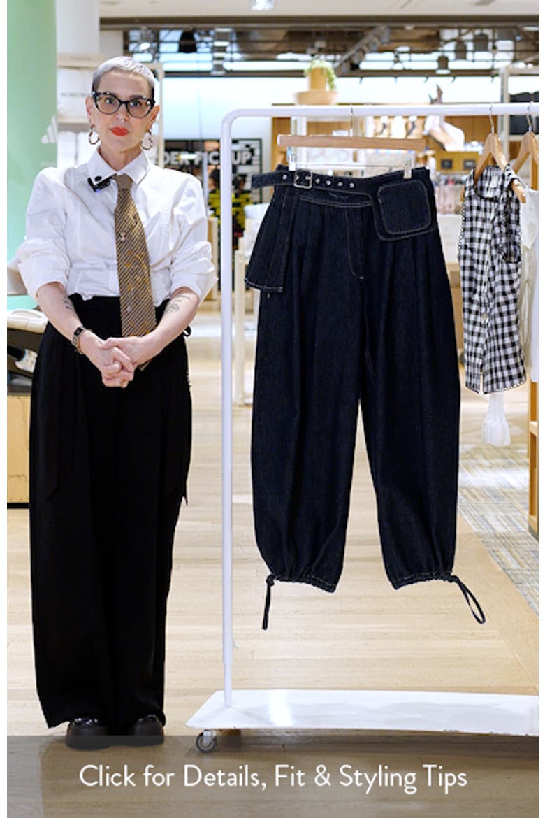 Mavi Pleated High Waist Wide Leg Balloon Jeans video