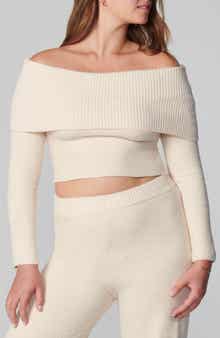 Florence by Mills Off the Shoulder Long Sleeve Sweater