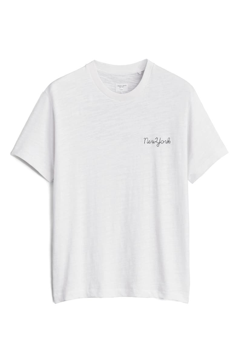 rag & bone Industries Cotton Graphic Tee, Alternate, color, 