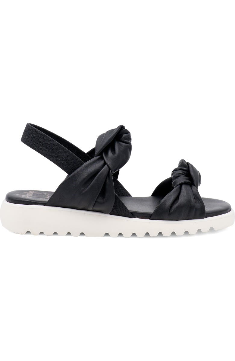 Amalfi by Rangoni Battello Slingback Sandal, Alternate, color, Black Etoile