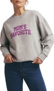 Favorite Daughter Mom's Favorite Cotton Graphic Sweatshirt