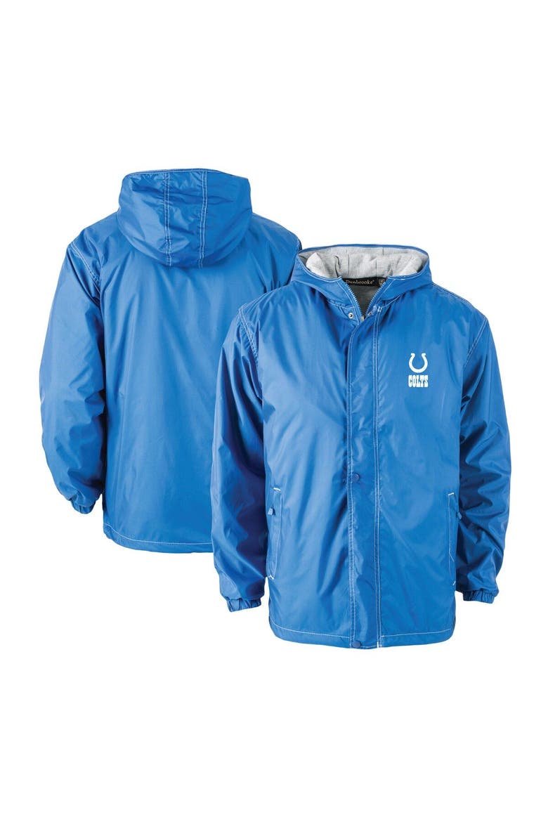 Men's Dunbrooke Royal Indianapolis Colts Big & Tall Legacy Stadium Full-Zip Jacket, Main, color, Royal