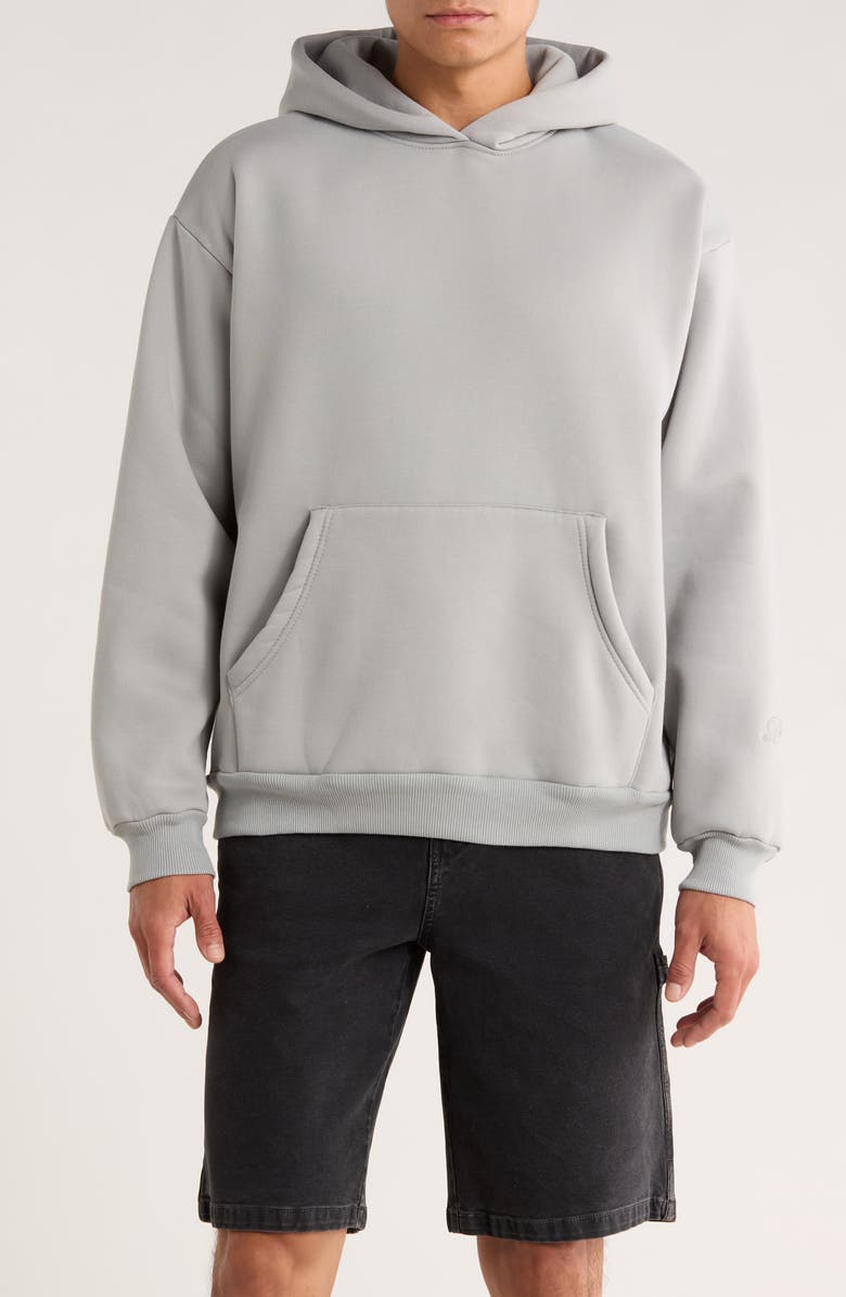 PacSun Solid Cotton Blend Hoodie, Main, color, Gray