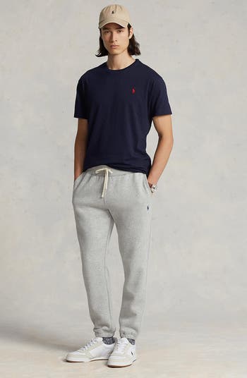 Embroidered Logo Crewneck T-Shirt