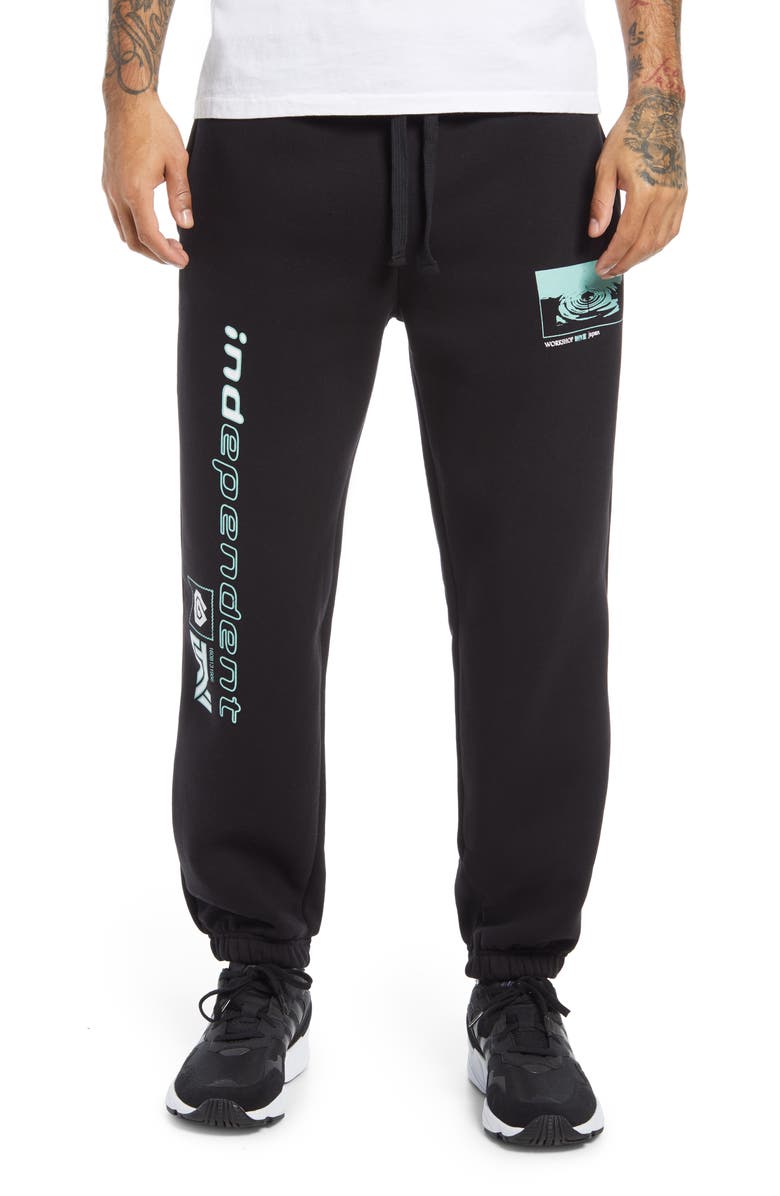 Topman Independent Graphic Joggers, Main, color, 