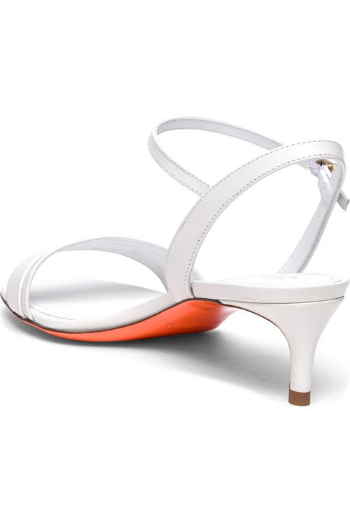 SANTONI MID-HEEL SANDAL