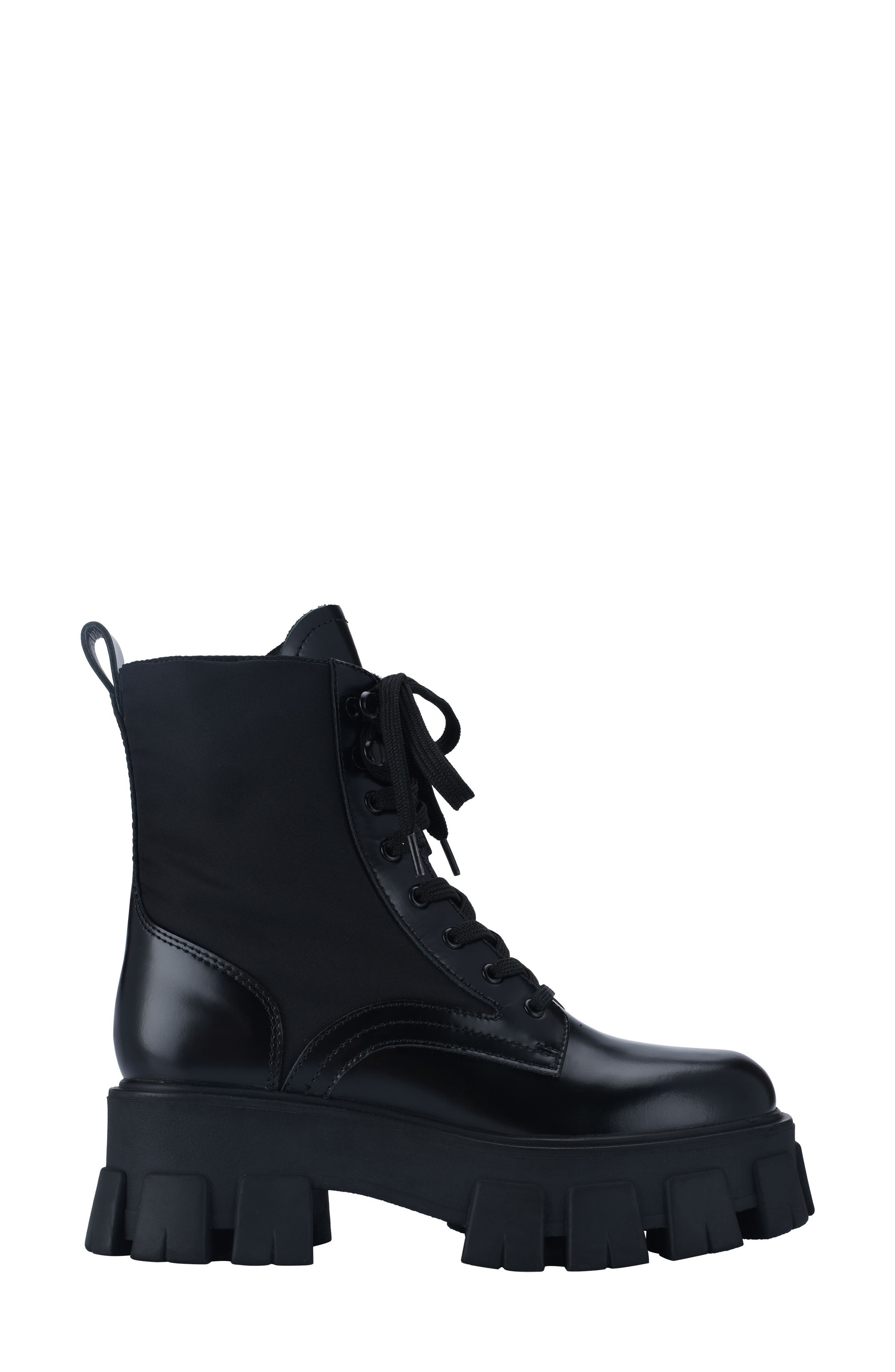 Marc Fisher LTD Happy Lug Sole Combat Boot, Alternate, color, 