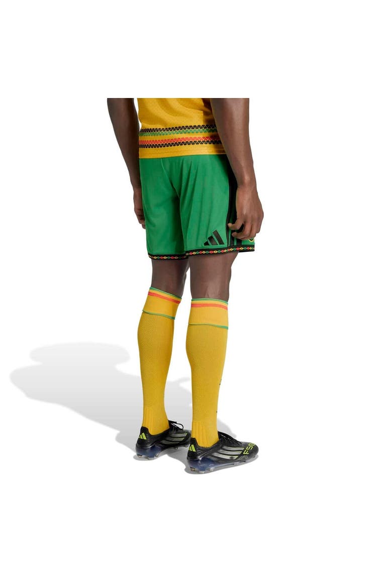 Men's adidas Green Jamaica National Team Replica Shorts, Alternate, color, Green