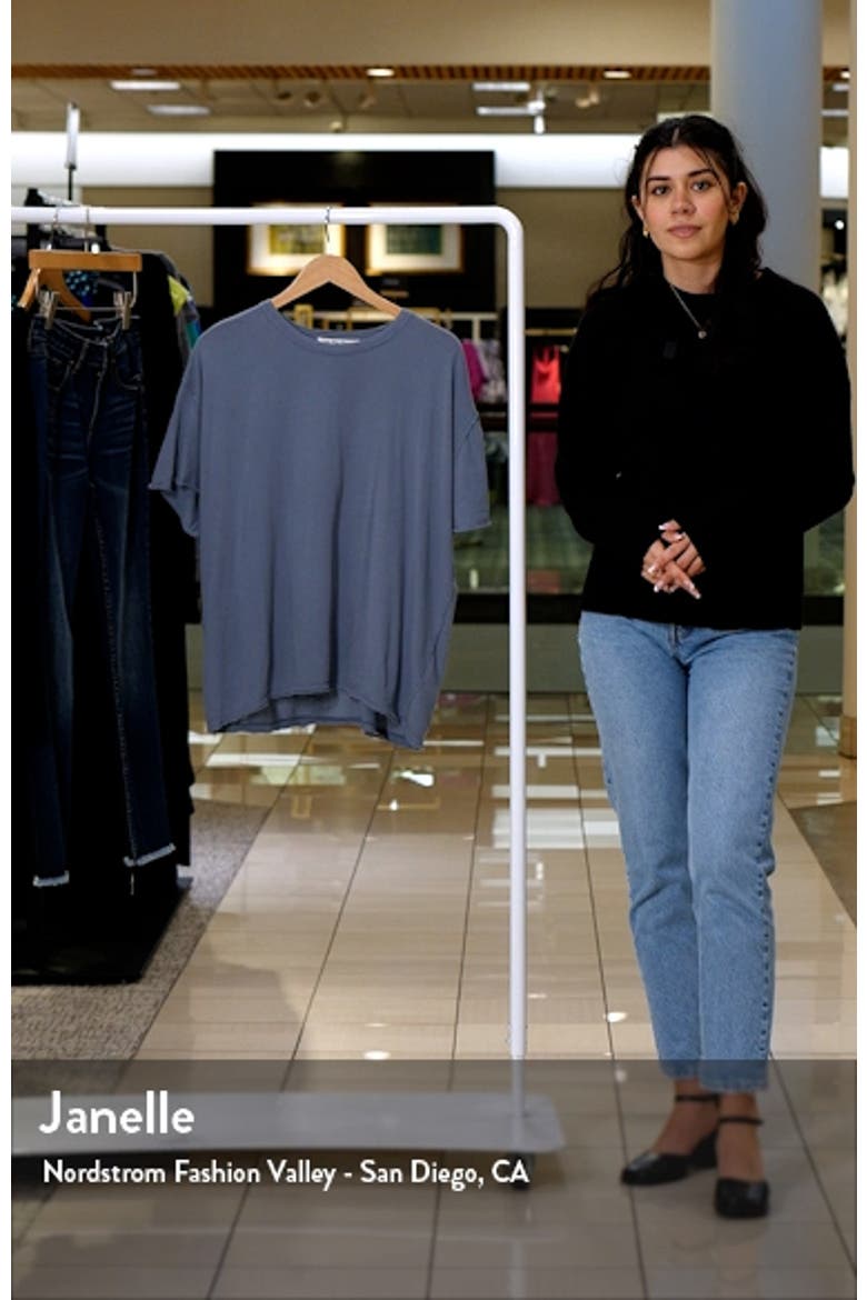 Nina Crewneck Cotton T-Shirt video