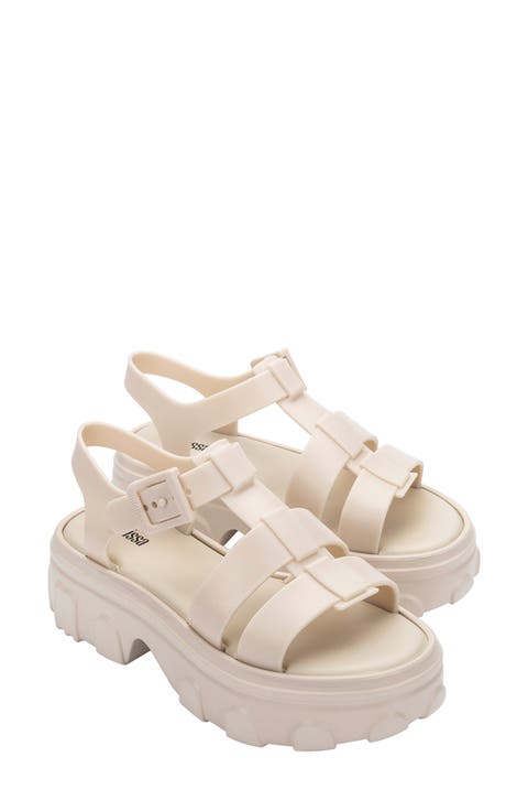 Ella Ankle Strap Platform Sandal (Women)
