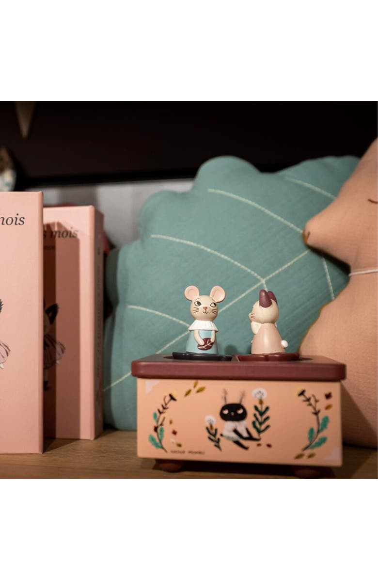 Moulin Roty Music box After The Rain, Alternate, color, Pink