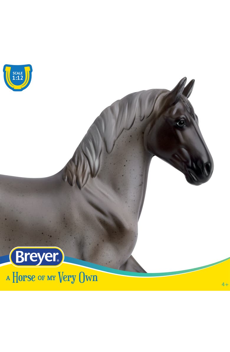 Breyer Horses The Freedom Series Blue Roan Brabant, Alternate, color, Gray